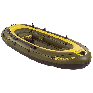 Sevylor Fish Hunter inflatable 6-person boat Sevylor Fish Hunter 6-Person Inflatable Boat